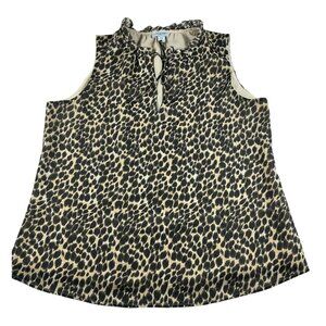 J.Crew | Women’s Leopard Print Tank Top | Size XS